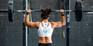 Weight training for a woman
