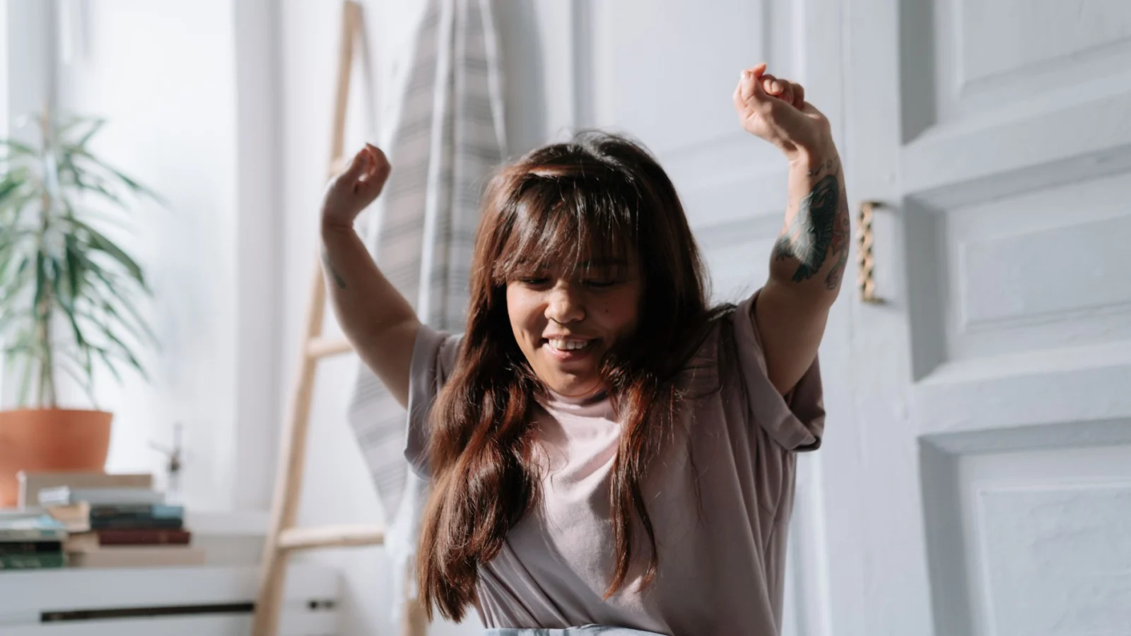 Step 2: Get Bright Light Within 30 Minutes of Waking - morning routine to reduce anxiety