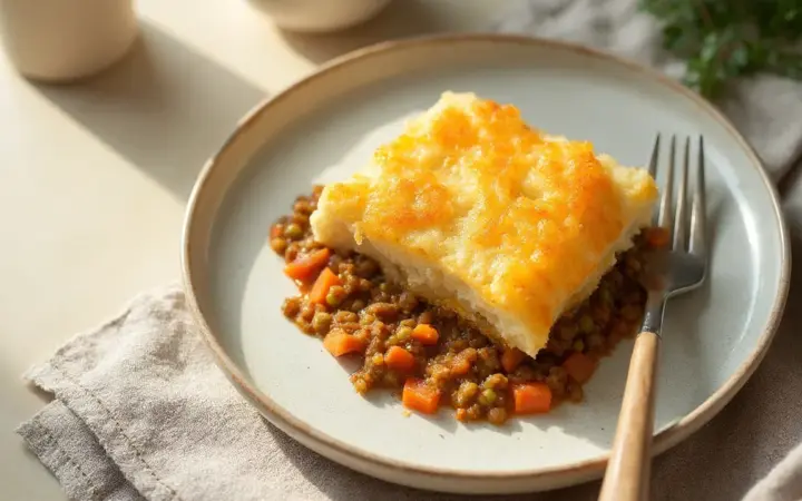Lentil shepherd's pie